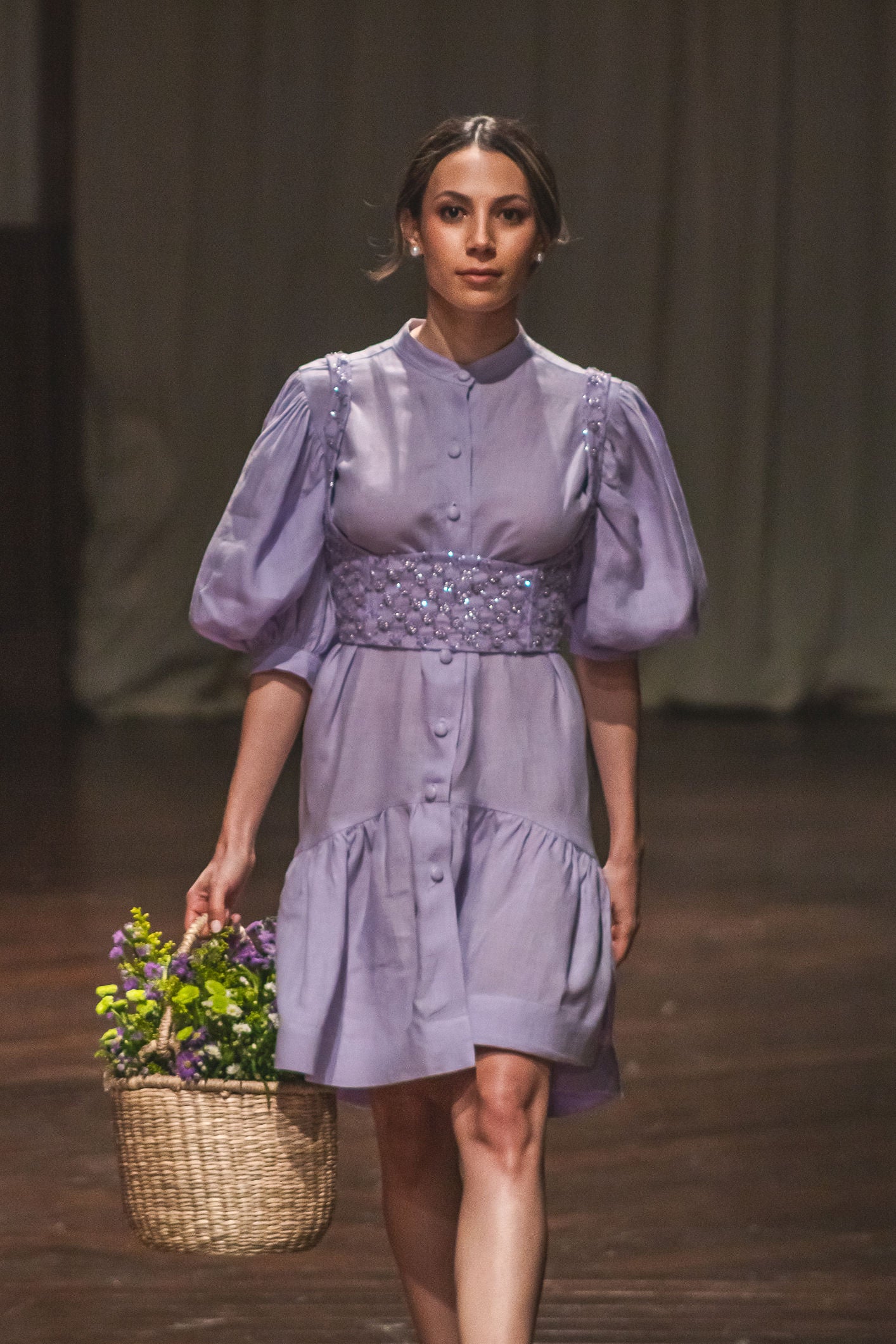 CAMILA DRESS + BLING CORSET