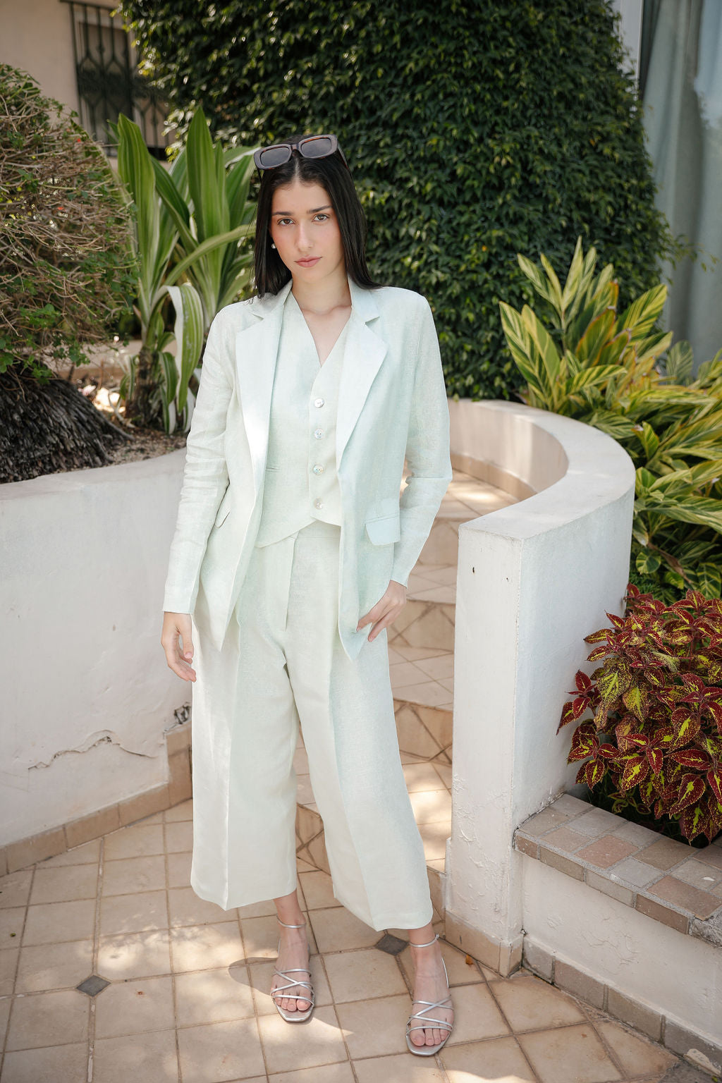 BILLIE DOUBLE PLEAT PANT