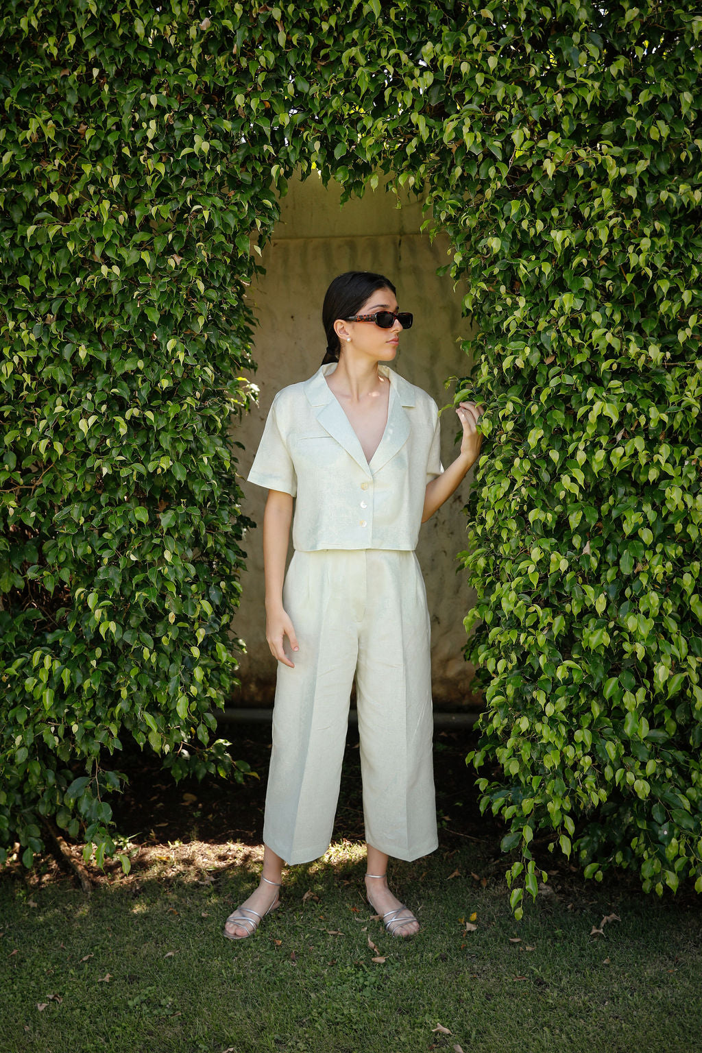 BILLIE DOUBLE PLEAT PANT