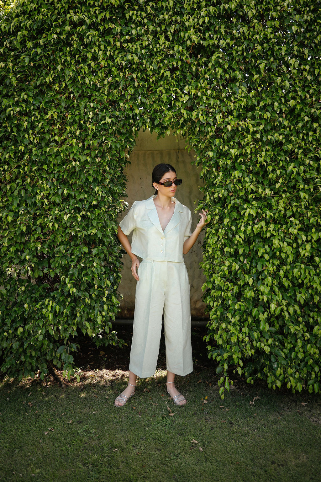 BILLIE DOUBLE PLEAT PANT