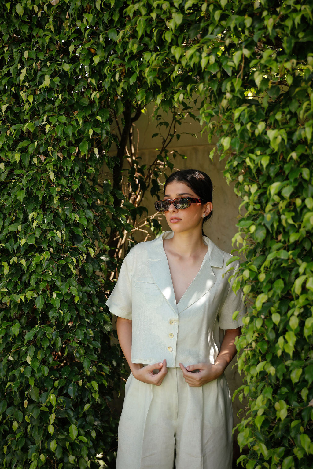 CLAIRE OVERSIZED CROP TOP