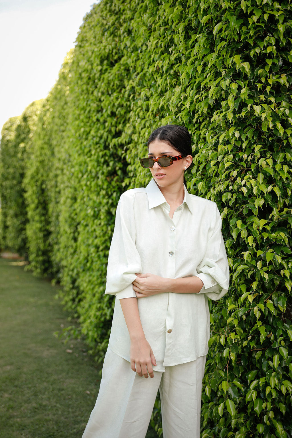 BILLIE DOUBLE PLEAT PANT