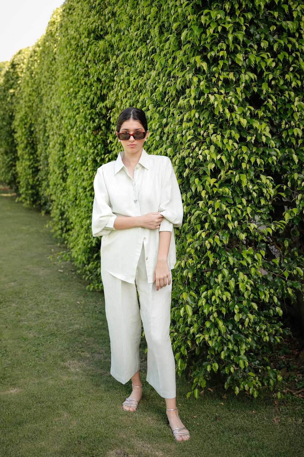 BILLIE DOUBLE PLEAT PANT