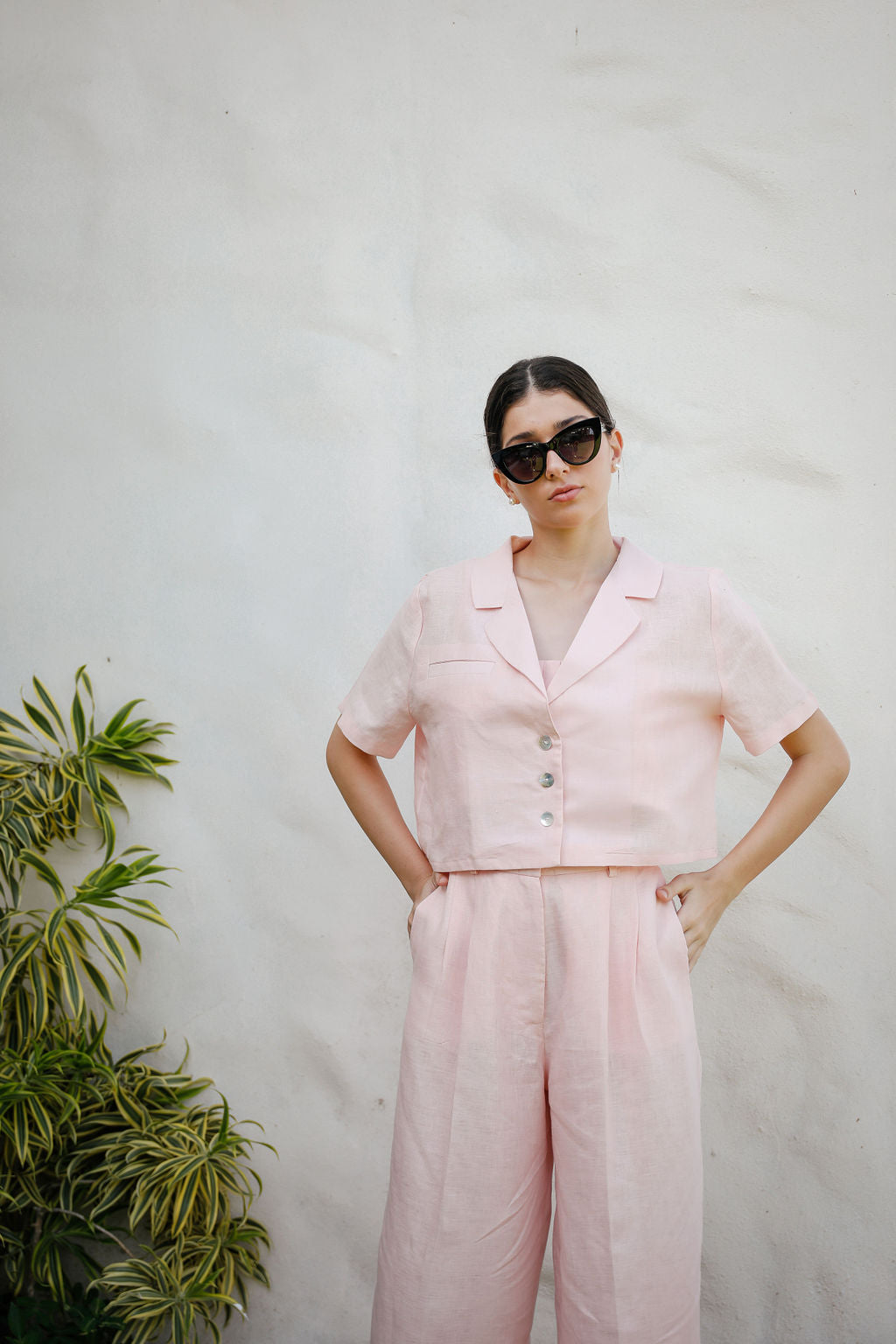 BILLIE DOUBLE PLEAT PANT