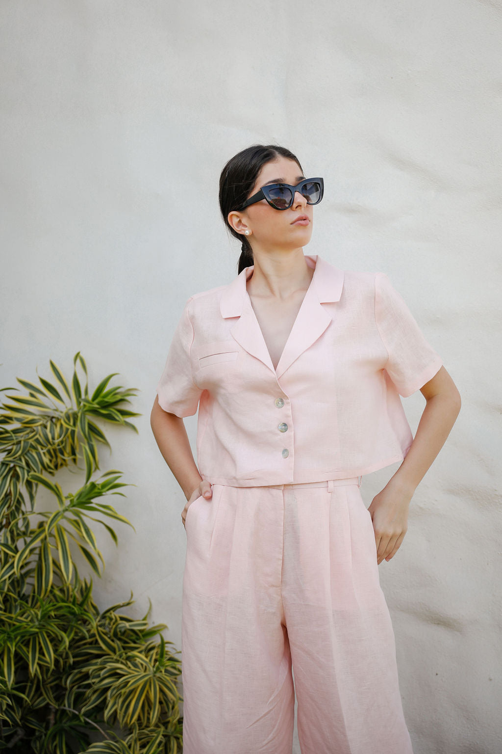 CLAIRE OVERSIZED CROP TOP