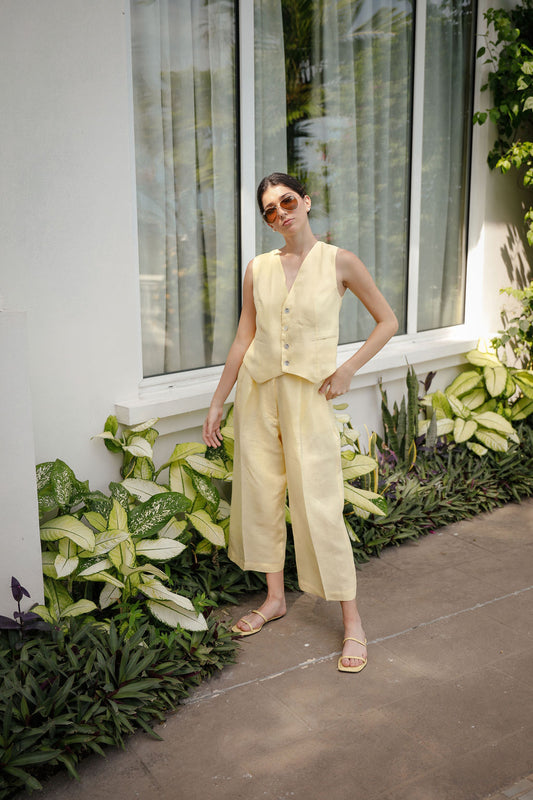 BILLIE DOUBLE PLEAT PANT