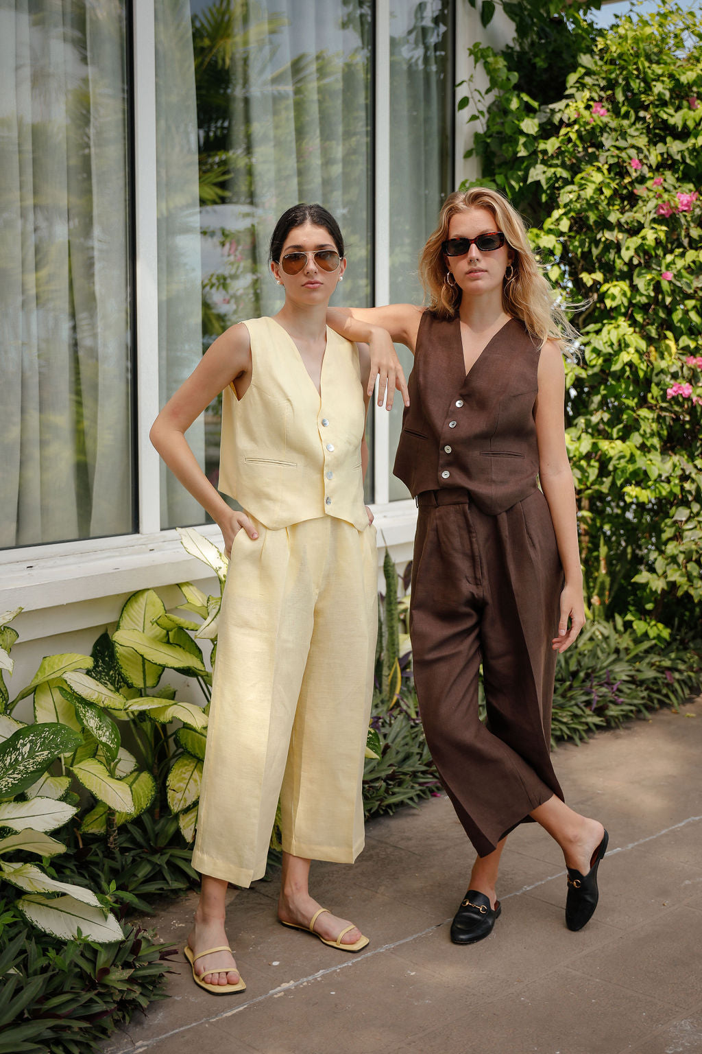 BILLIE DOUBLE PLEAT PANT