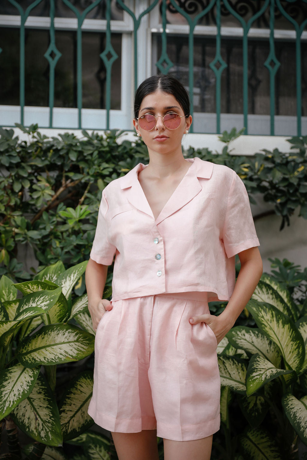 CLAIRE OVERSIZED CROP TOP