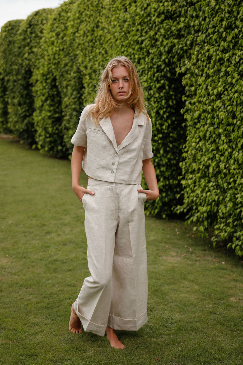 CLAIRE OVERSIZED CROP TOP